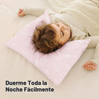 Paquete de 2 almohadas para niños de 2 años a 5,13 x 18 pulgadas (a...