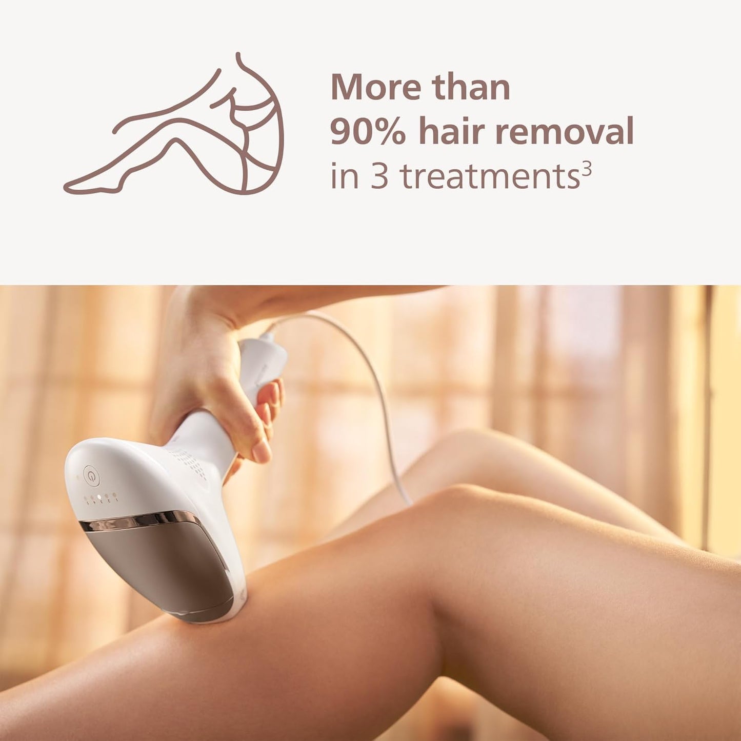Philips Lumea Serie 8000 Dispositivo de Depilación IPL, Reducción P...