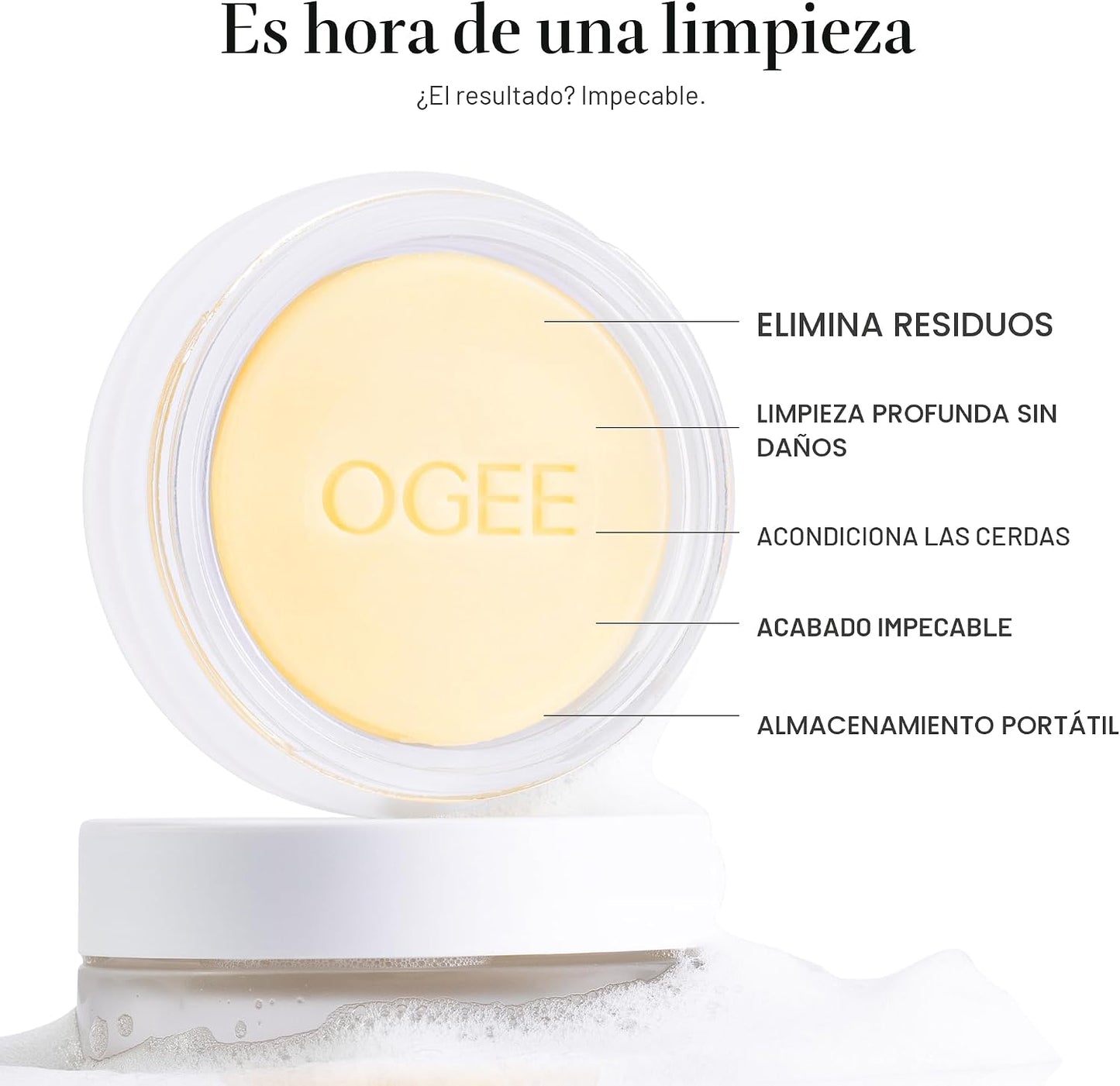 Barra de lavado de brochas Ogee - Barra de lavado de brochas de maq...