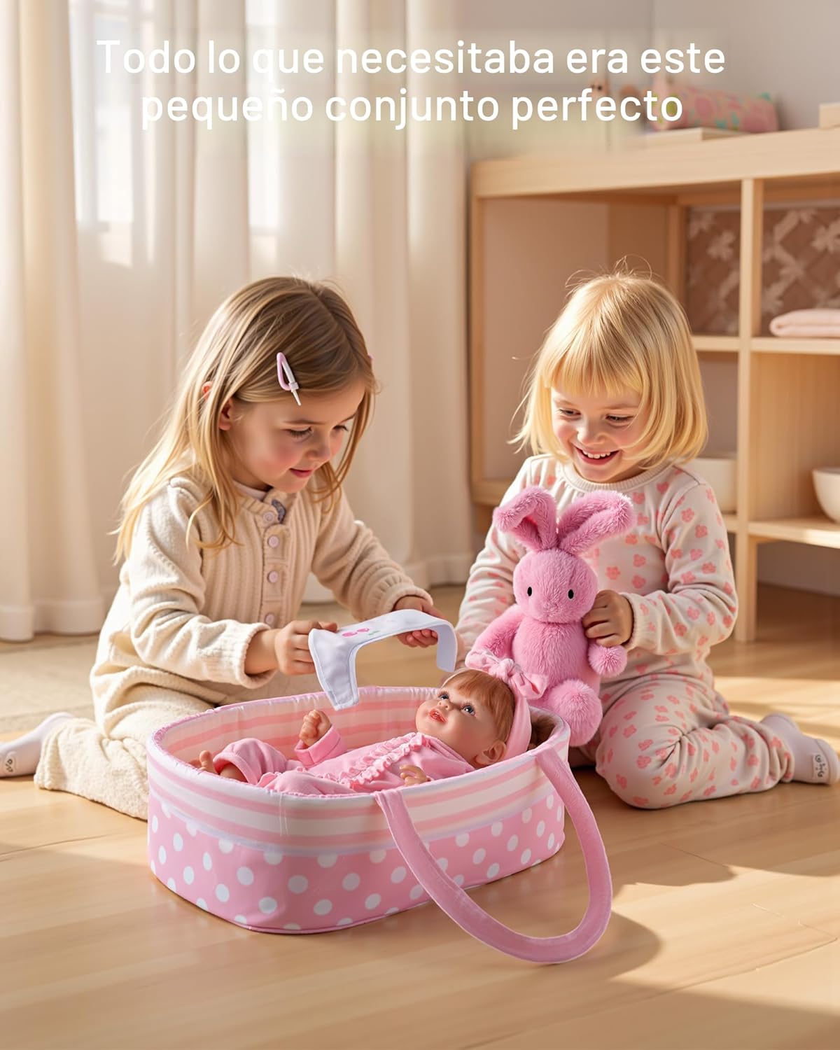 BABESIDE 8 piezas de accesorios para muñecas de bebé, ropa de muñec...