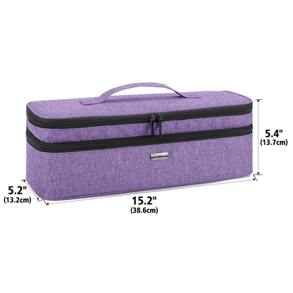 Teamoy Bolsa de almacenamiento de viaje de doble capa compatible co...