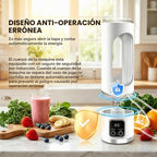Licuadora personal, exprimidor personal conveniente (blanco) | 12-B...