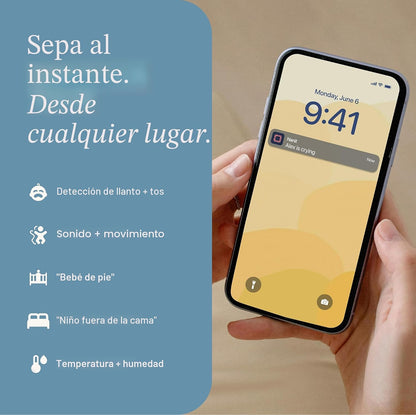 Nanit Monitor de bebé profesional inteligente - Cámara y montaje en...