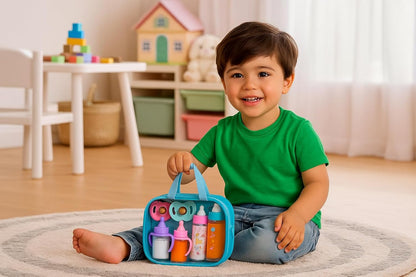 fash n kolor My Sweet Baby Juego de Alimentación de Muñeca que Desa...