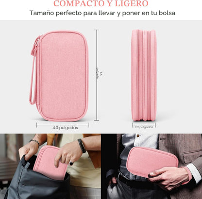 FYY Organizador electrónico, organizador de cables de viaje, bolsa...