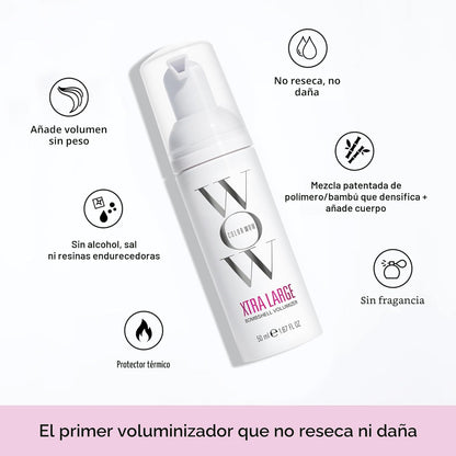 COLOR WOW Xtra Large Bombshell Volumizer - Nueva tecnología sin alc...