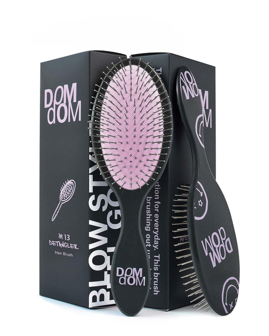 Wet Brush - Cepillo desenredante para cabello grueso, rizado, fino y fino, cepillo antiestático húmedo y seco para mujeres, hombres y niños