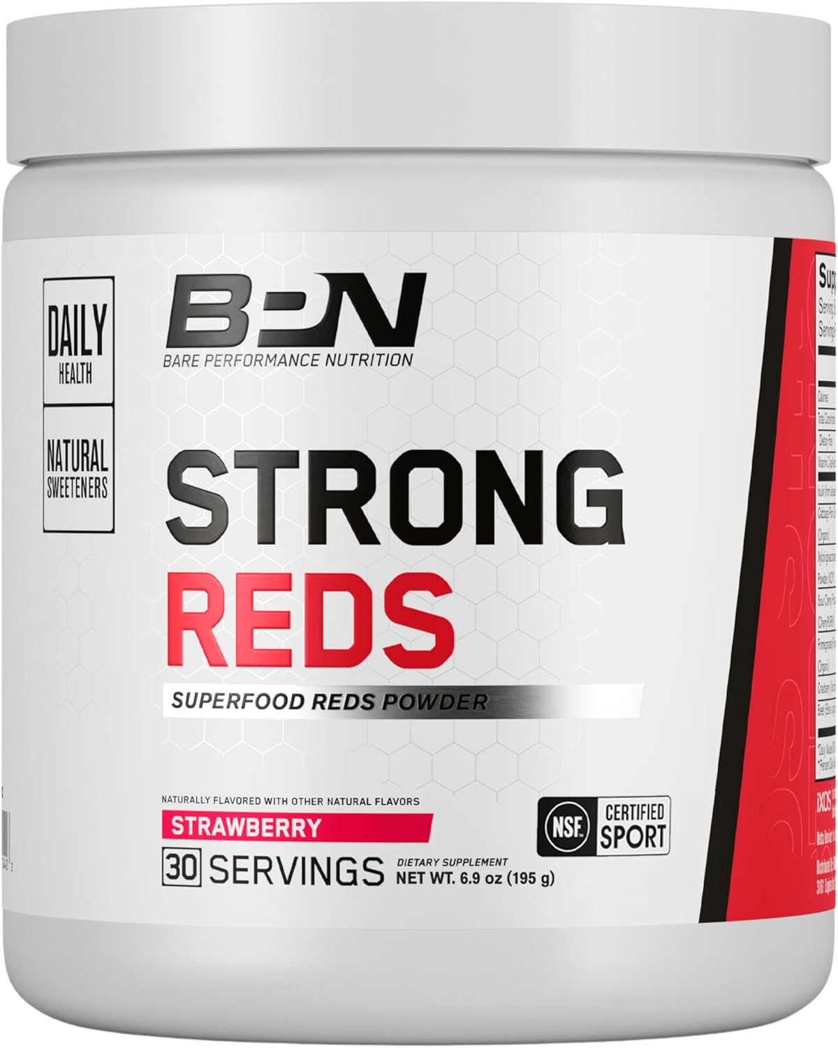 Bare Performance Nutrition, Strong Reds - Superalimento en polvo, s...