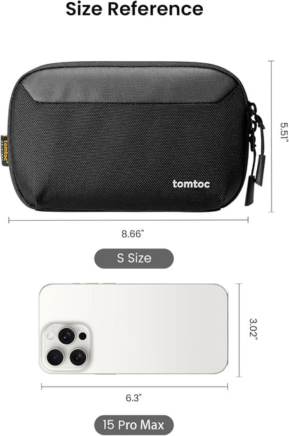 tomtoc Bolsa organizadora de cables de viaje, organizador de acceso...