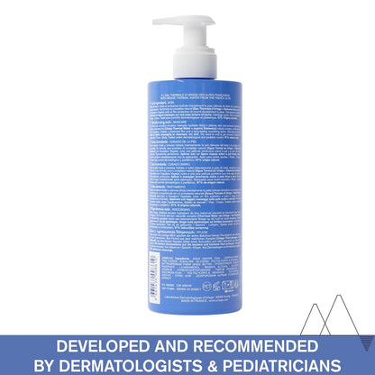 Uriage Baby Daily Loción hidratante con Edelweiss orgánico + manteca de karité, nutre, hidrata y calma la piel, no grasa, con aroma delicado, 97% de Igredients de origen natural