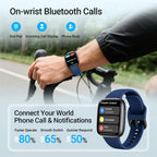 Fitpolo Reloj inteligente, rastreador de actividad AMOLED de 1.85 p...