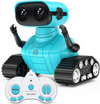 ALLCELE - Robot juguete, robots RC recargables para niños, juguete...