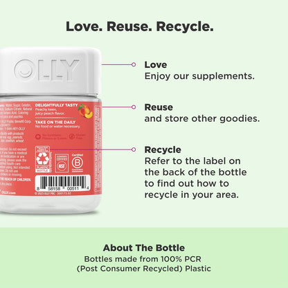 OLLY Gomitas probióticas + prebióticas, apoyo digestivo y salud int...