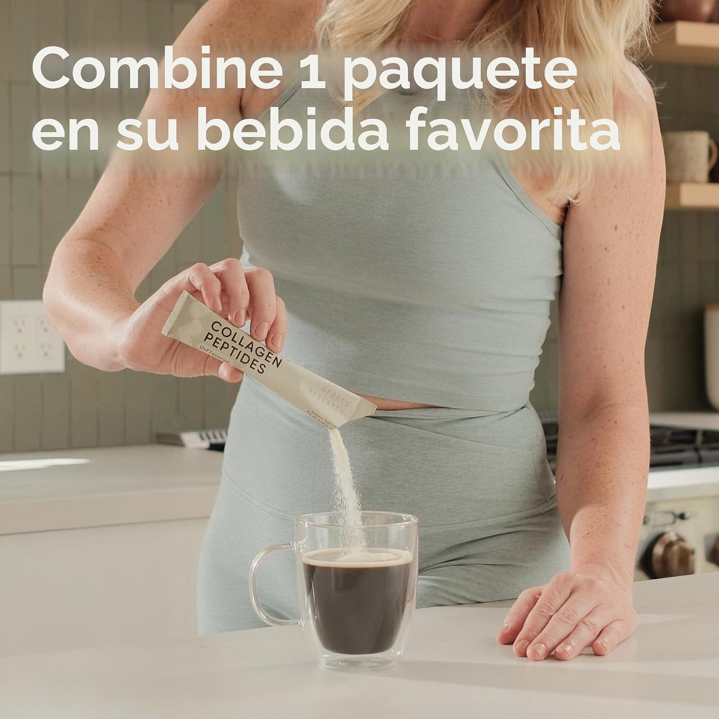 Sports Research - Péptidos de colágeno - Suplemento de proteína de...