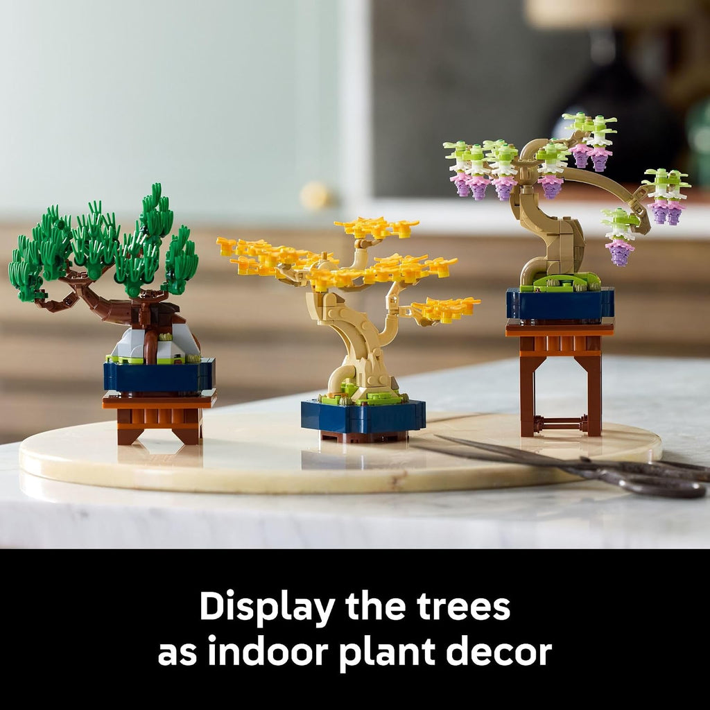 LEGO Botanicals - Juego de construcción de mini árboles bonsái, blo...