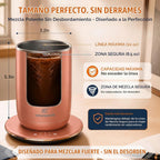 Taza de café con agitación automática, taza calentada de 10 oz con...