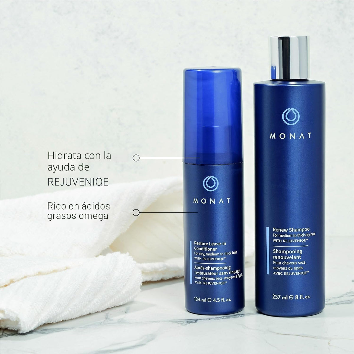 MONAT Balance Restore Leave-In - Acondicionador nutritivo e hidrata...