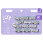 joy Lubrastrip - Recambios de cuchilla de afeitar para mujer, 12 un...