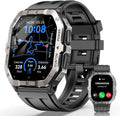 Relojes inteligentes militares para hombres, Smartwatch FitnessTrac...