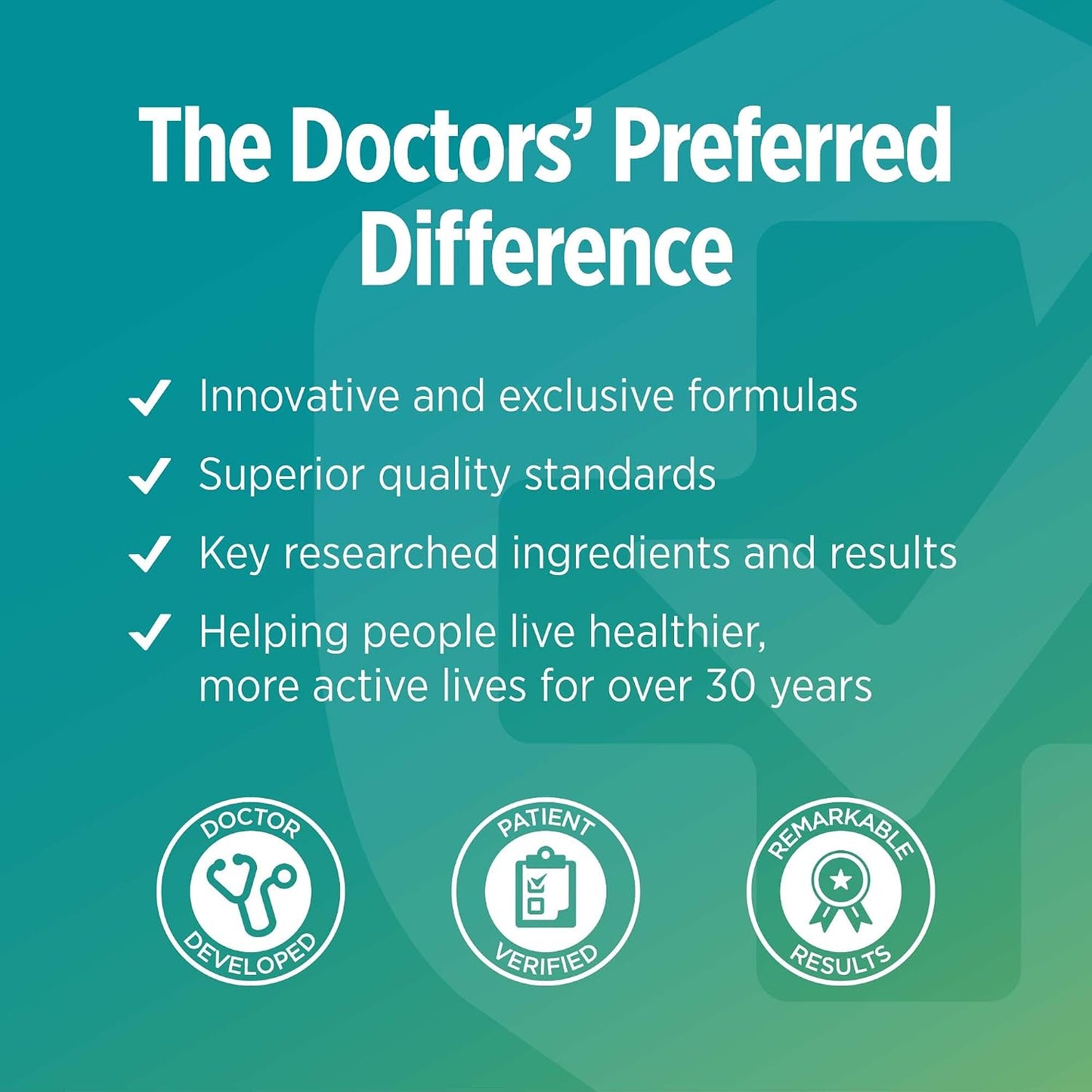 DOCTORS' PREFERRED Daily5 Multivitamínico para mujeres y hombre...