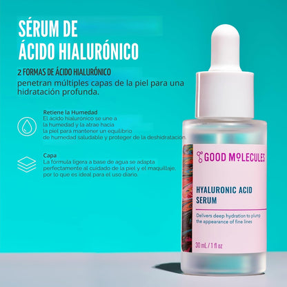 Good Molecules Set diario de rutina para el cuidado de la piel con...