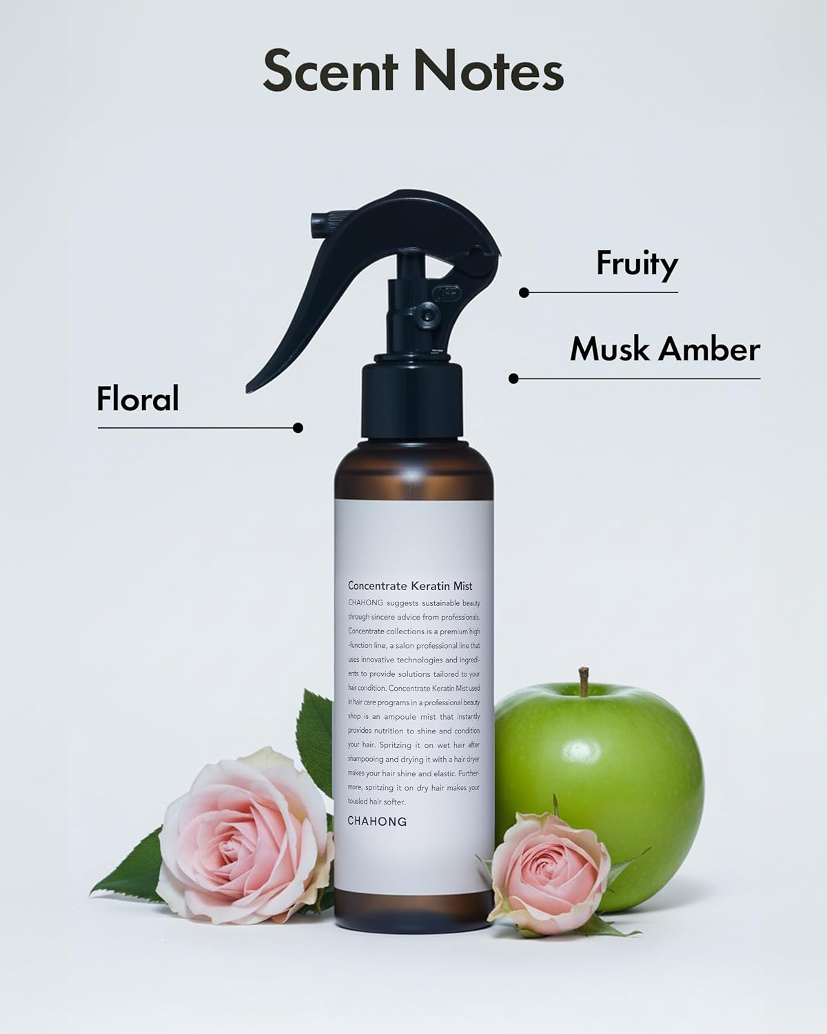 CHAHONG Bruma reparadora de cabello de queratina para cabello seco...