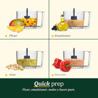 Cuisinart Mini-Prep Plus Procesador de Alimentos, mini procesador d...