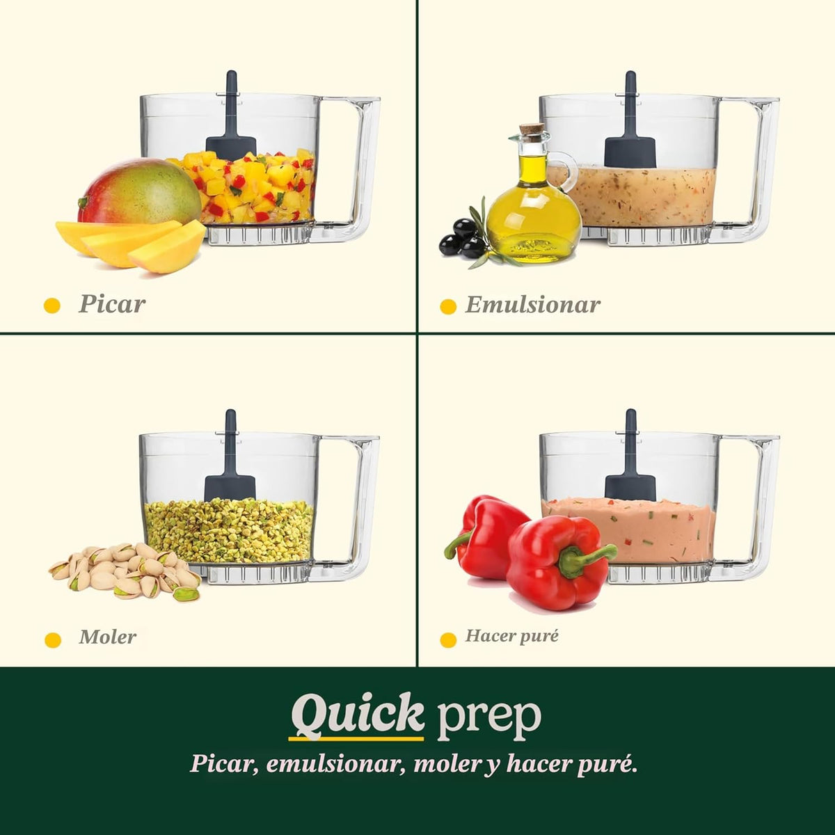 Cuisinart Mini-Prep Plus Procesador de Alimentos, mini procesador d...