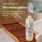 The Honest Company Champú + jabón corporal 2 en 1, lo suficientemen...