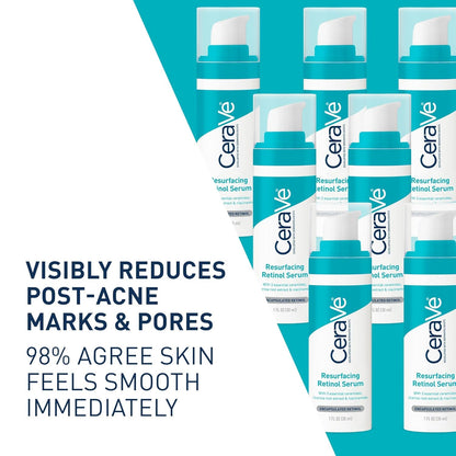 CeraVe Suero de Retinol Renovador para Marcas Post-Acné, Formulado...