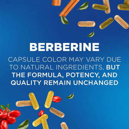 Nutrivein Berberina Premium 1200 mg con Canela de Ceilán - 120 Cápsulas: Suplemento de berberina de alta absorción para defensas, digestión y metabolismo