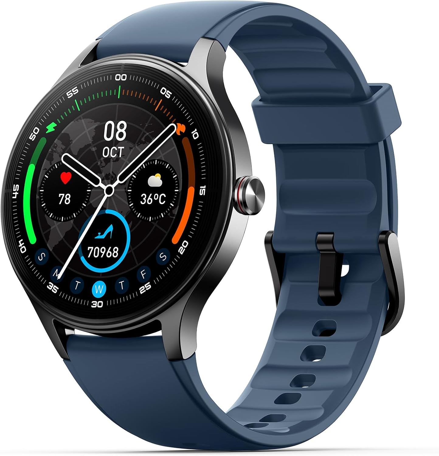 Woneligo Reloj inteligente para hombre, AMOLED de 1.57 pulgadas, pa...