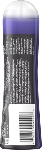 Durex Lubricante personal de silicona, lubricante anal suave para s...