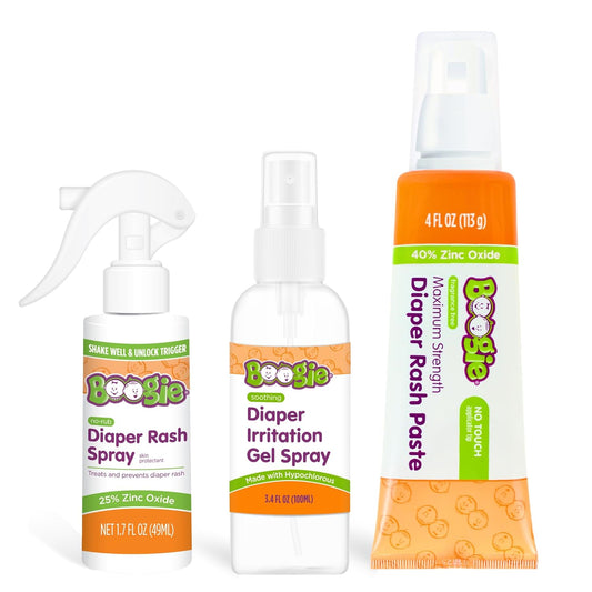 Boogie Paquete de pañal Rash Baby \u2013 Spray de sarpullido, pasta...