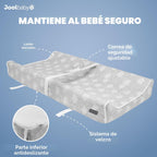 Jool Baby Serenity Almohadilla de Cambio Suave + Funda Lavable, Ant...