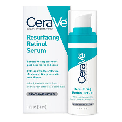 CeraVe Suero de Retinol Renovador para Marcas Post-Acné, Formulado...