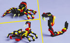 LEGO Creator 31159 - Juguete de araña sorprendente de animales salvajes 3 en 1, juguete de construcción con 3 opciones de construcción, araña, escorpión o serpiente, figuras de animales para niños