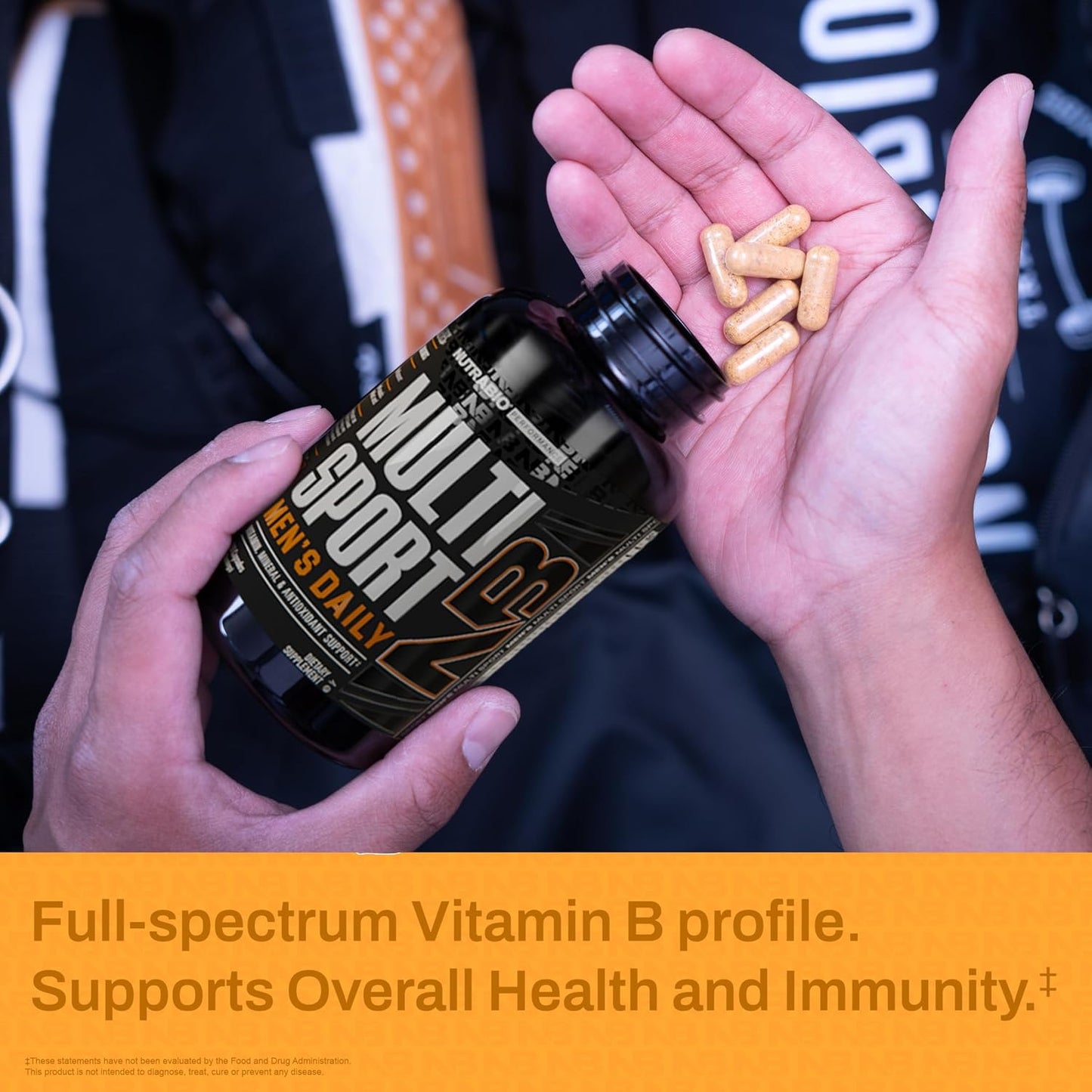 NutraBio Multisport para hombres - Multivitamina para hombre - 33 v...