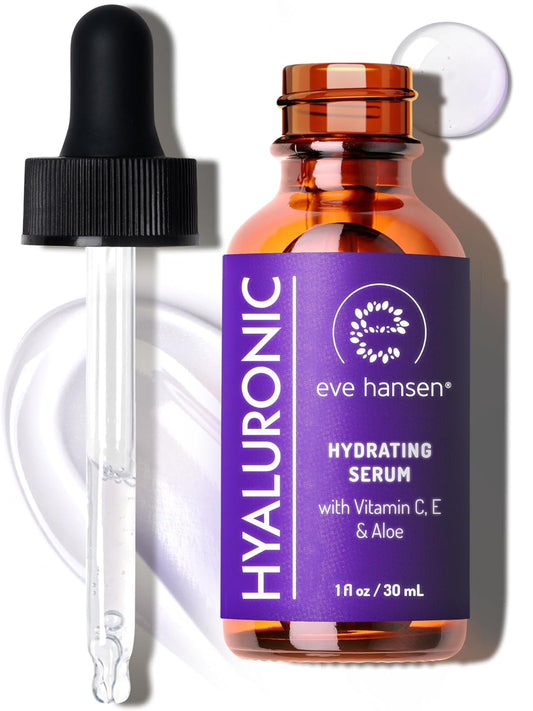 Eve Hansen Suero hidratante de ácido hialurónico para la cara con v...