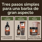 Every Man Jack Beard + Scruff Face Loción para hombres, Bourbon env...