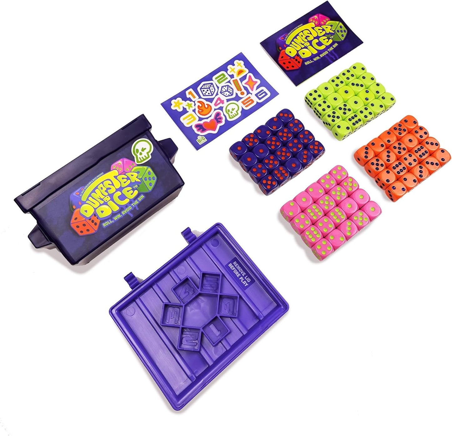 Big Discoveries Dumpster Dice \u2013 Juego de dados familiar de rit...