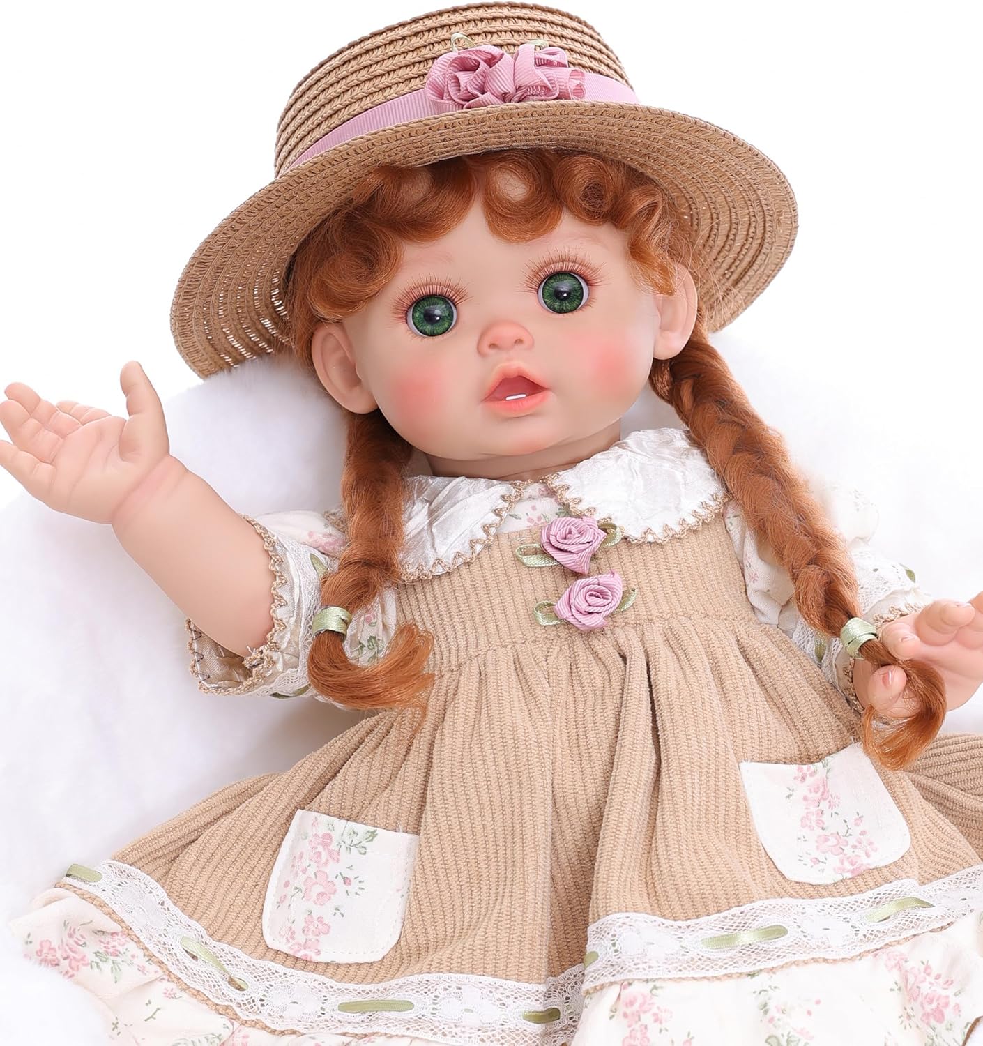 Cloveray Muñecas Reborn Baby \u2013 Muñeca realista Reborn de 18 pu...