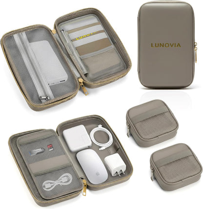 Lunovia Hard Shell Tech Organizer - Funda protectora de viaje para...