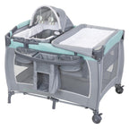 Baby Trend Lil' Snooze Deluxe III, menta acogedor