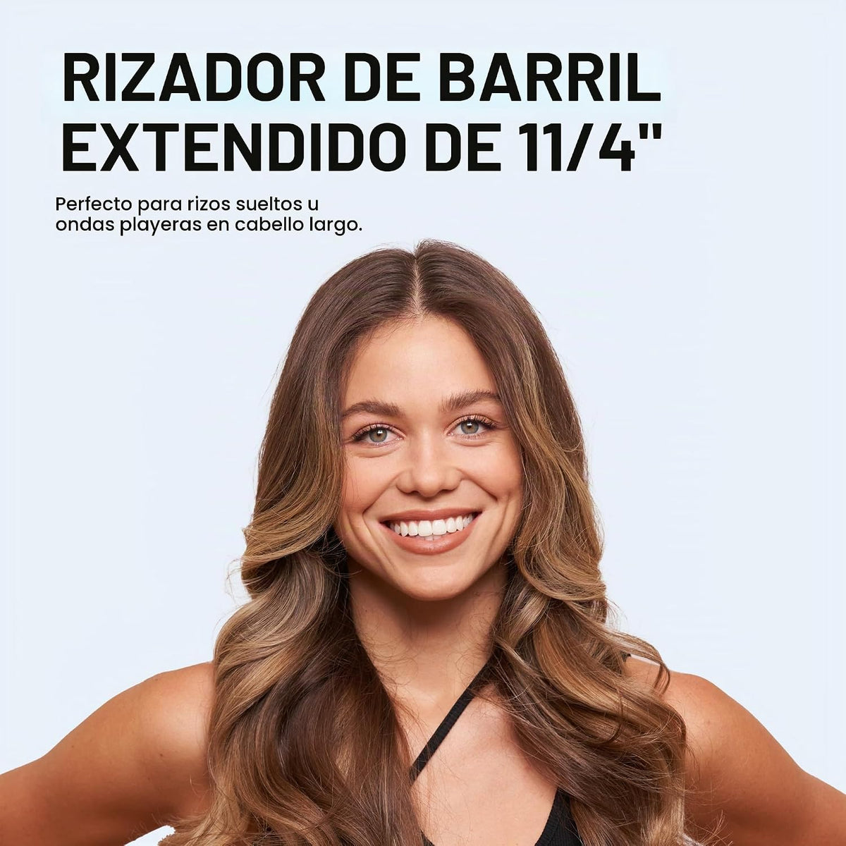 BabylissPRO Rizador profesional Nano Titanium con barril extendido\...