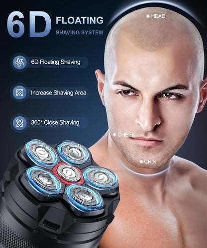 Afeitadoras de cabeza para hombres calvos, maquinilla de afeitar ma...