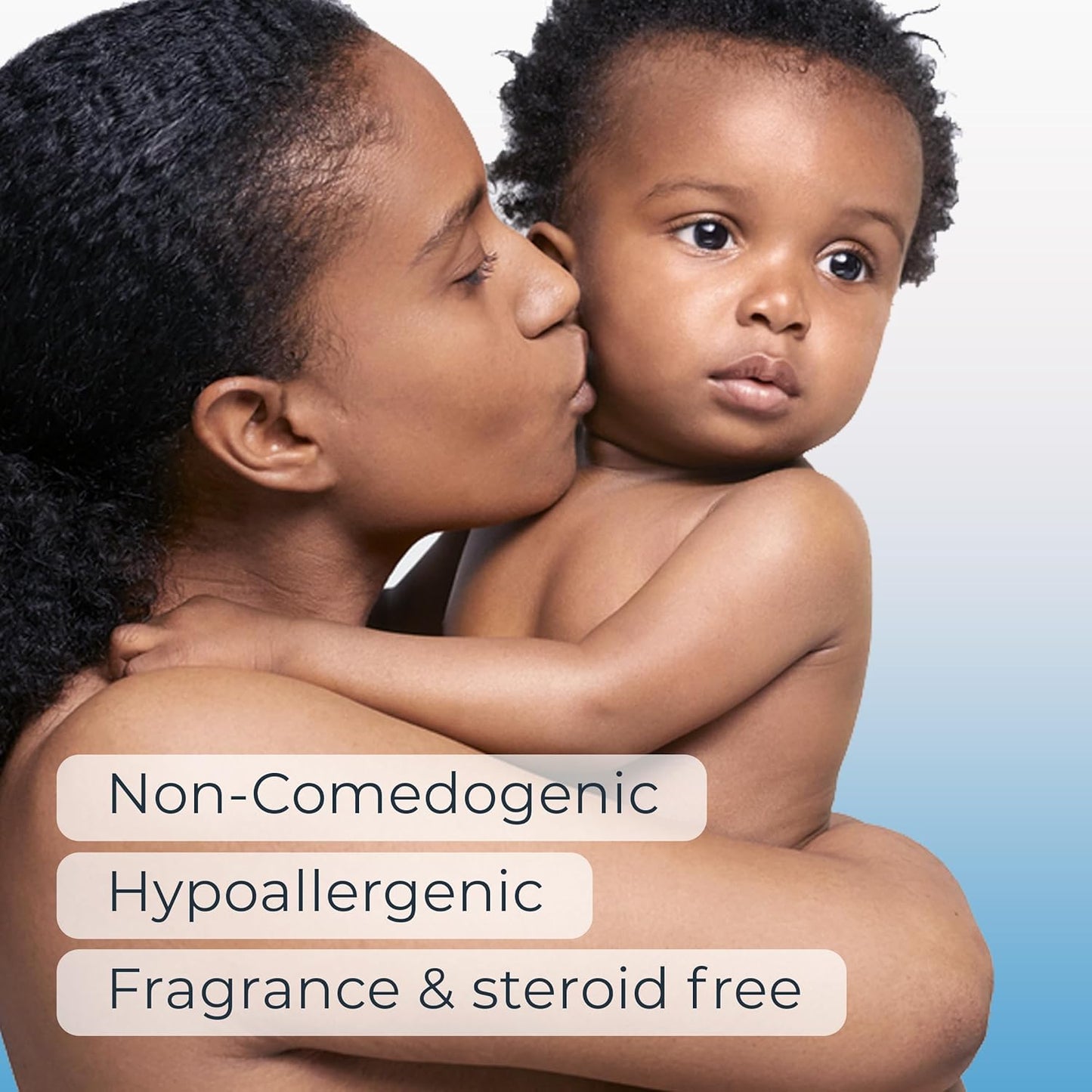 Eucerin Hidrogel para aliviar el eccema del bebé para piel seca, con picazón y propensa al eczema con avena coloidal, hipoalergénico, sin fragancia y sin esteroides humectante corporal para bebés
