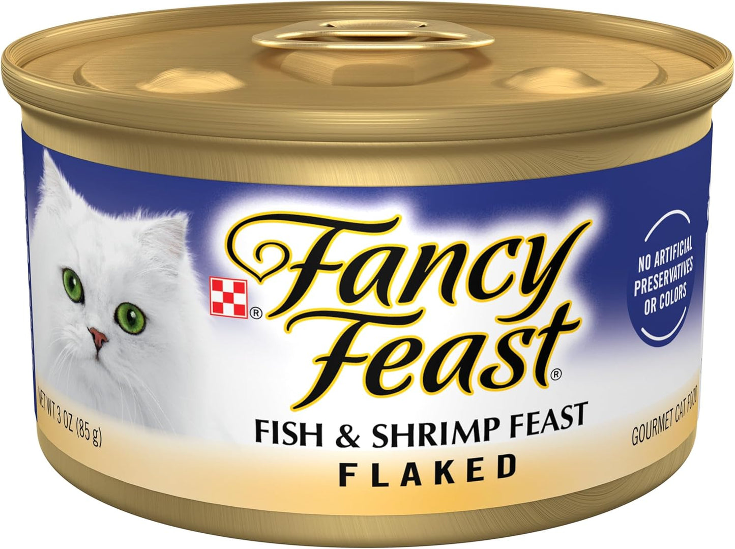 Comida húmeda para gatos Purina Fancy Feast con pescado y camarones...