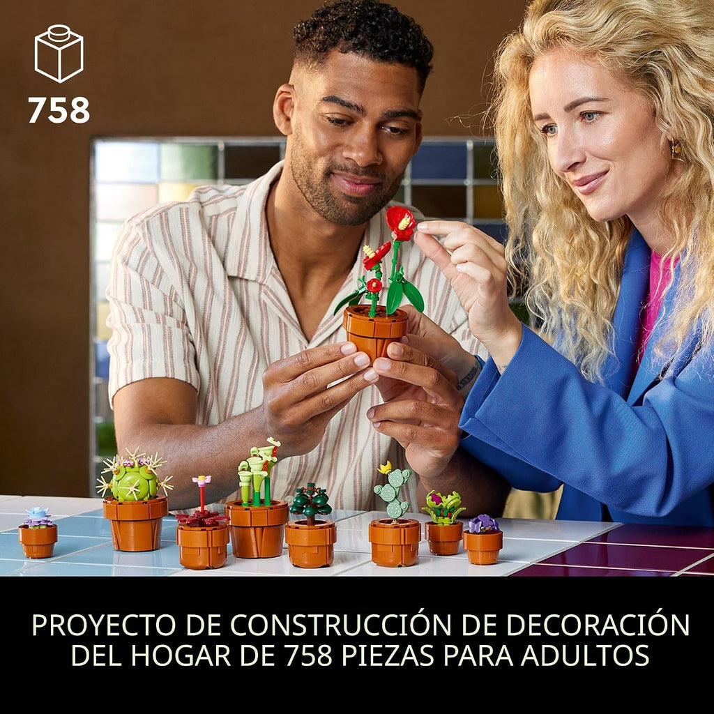 LEGO Botanicals Plantas Pequeñas - Juego de construcción de plantas...