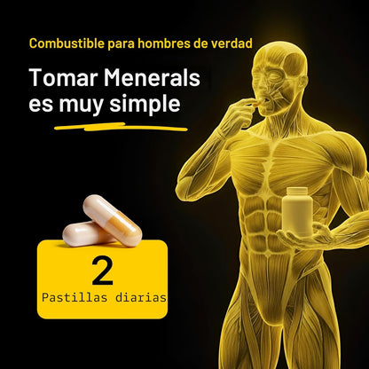 Menerals Multivitamínico para hombre \u2013 Potente suplemento mine...
